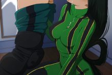 Midoriya Izuku and Asui Tsuyu – Aboart – My Hero Academia