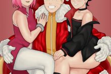 Naruto, Sakura, Sarada and Mebuki – Torikku95 – Naruto