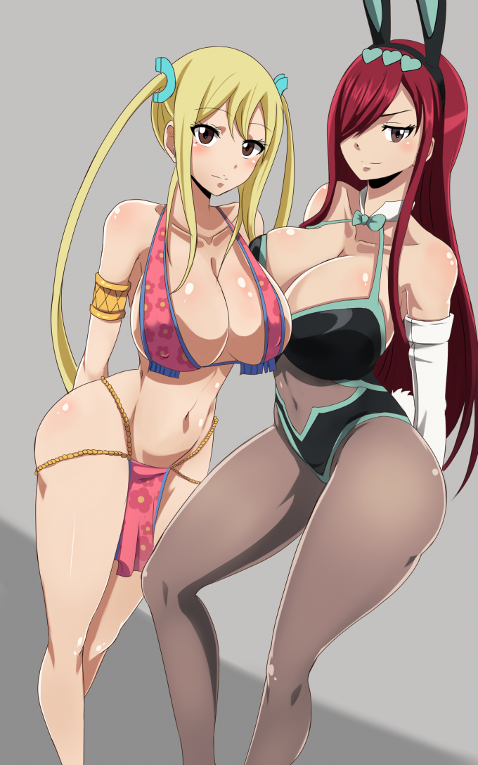 Erza Scarlet and Lucy Heartfilia – The Amazing Gambit – Fairy Tail