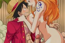 Luffy and Nami - One Piece