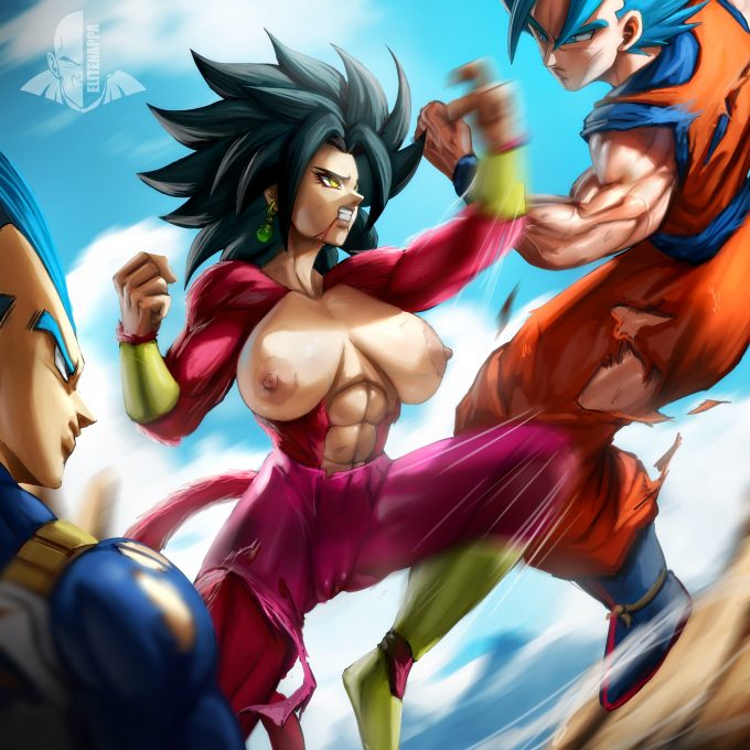 Kale, Vegeta and Son Goku – Elitenappa – Dragon Ball Super