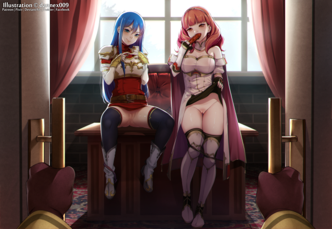 Caeda, Celica and Kiran – Dannex009 – Fire Emblem