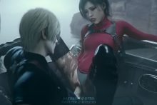 Leon S Kennedy and Ada Wong – Dtee3D – Resident Evil 2