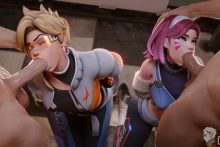 Tracer and D.Va – TheCount – Overwatch