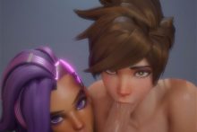 Tracer and Sombra – rwt4184 – Overwatch