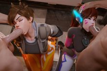 Tracer and D.Va – TheCount – Overwatch