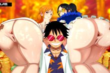 Luffy, Nami and Nico Robin – H-Lab – One Piece