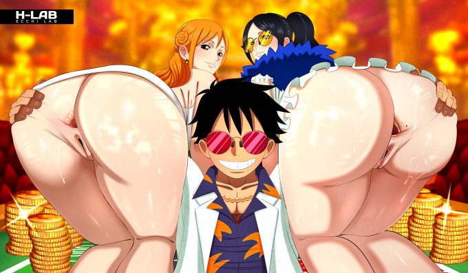 Luffy, Nami and Nico Robin – H-Lab – One Piece