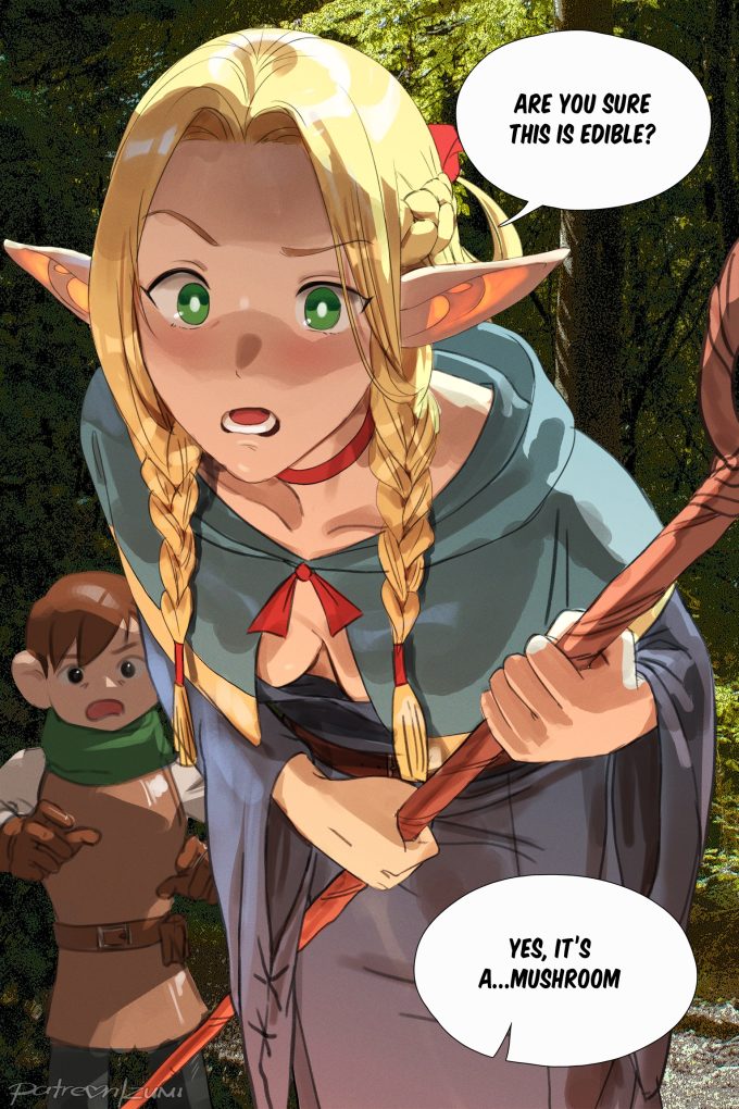 Chilchuck Tims and Marcille Donato – Zumi – Dungeon Meshi