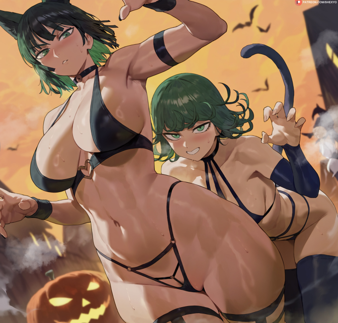 Fubuki and Tatsumaki – Shexyo – One Punch Man