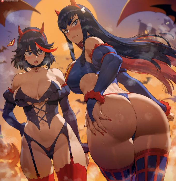 Kiryuuin Satsuki and Matoi Ryuuko – Shexyo – Kill la Kill