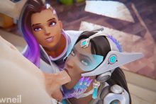 Sombra and Symmetra – Cawneil – Overwatch