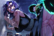 Midoriya Izuku and Lady Nagant - Clauschristmas2 - My Hero Academia