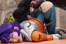 Juno and Venom - Bewyx - Overwatch, Marvel Rivals
