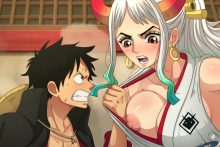 Luffy and Yamato - Noxdsa - One Piece