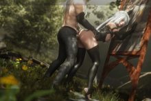 Adam and A2 - Erovirus - Nier Automata