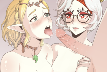 Purah and Princess Zelda - Akobeul - The Legend of Zelda