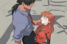 Asuka Langley Soryuu and Ryoji Kaji – Amondetauro – Neon Genesis Evangelion