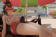 Kiriko and Doomfist - ThreeDust - Overwatch