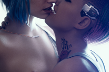 Evelyn Parker and Judy Alvarez - Fugtrup - Cyberpunk 2077