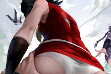 Uchiha Sarada – hua zhong yu – Naruto