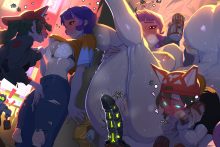 Kiriko, Genji and Juno - Antwolph - Overwatch