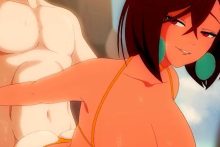 Takakura Ken and Ayase Momo – Nipuru Studio – Dandadan