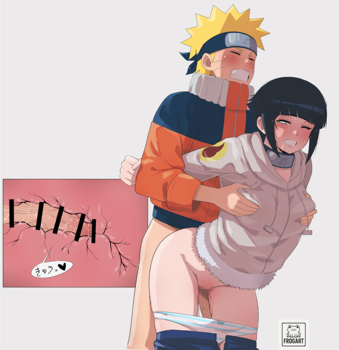 Uzumaki Naruto and Hyuuga Hinata – Frog – Naruto