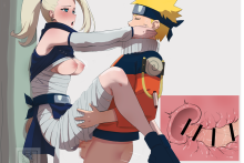 Uzumaki Naruto and Yamanaka Ino - Frog - Naruto