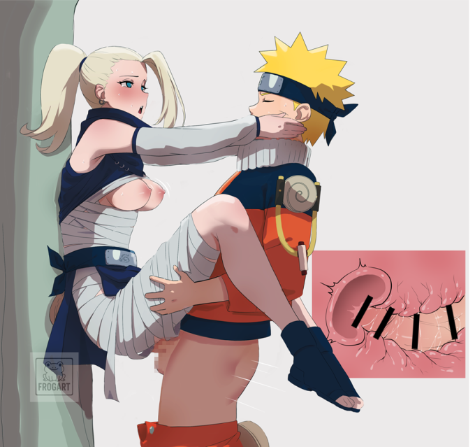 Uzumaki Naruto and Yamanaka Ino – Frog – Naruto