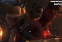 Karlach and Lae’zel – Toasted Microwave – Baldur’s Gate 3