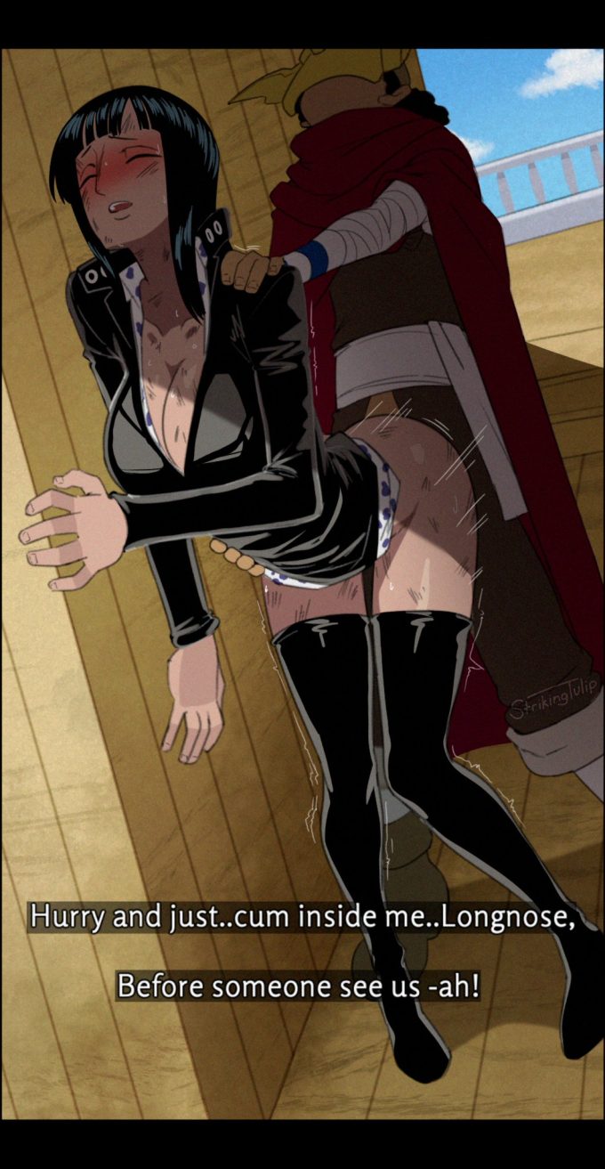 Nico Robin and Usopp – Strikingtulip – One Piece