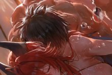 Commander and Red Hood - Rororo - Goddess of Victory Nikke