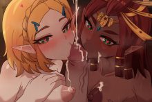 Princess Zelda and Riju - Maimz - The Legend of Zelda