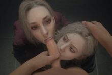 Alyssa Ashcroft and Grace Ashcroft - Yellowbea - Resident Evil 9