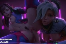 Mercy and D.Va – Toasted Microwave – Overwatch