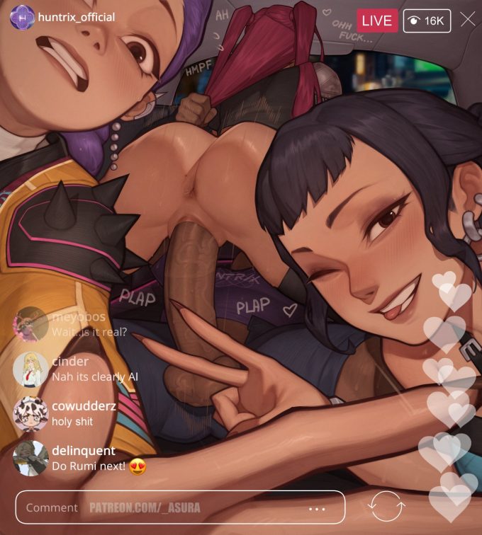 Mira, Rumi and Zoey – Asura – Kpop Demon Hunters