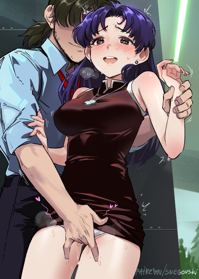 Ryoji Kaji and Katsuragi Misato – Snegovski – Neon Genesis Evangelion