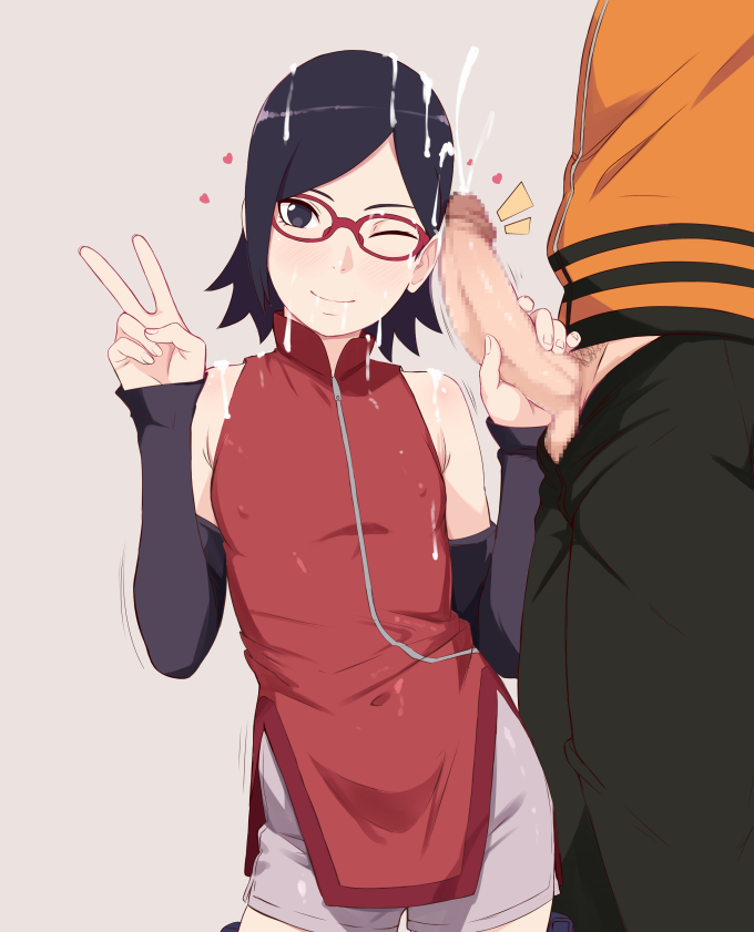 Uzumaki Naruto and Uchiha Sarada – Sombra222 – Naruto