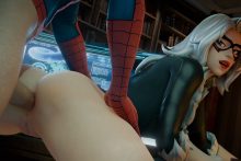 Spider Man and Black Cat - vranimeted - Marvel Rivals