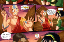 Aang, Katara and Toph - Shadman - Avatar