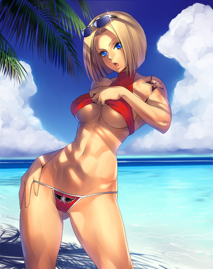 Blue Mary The King Of Fighters