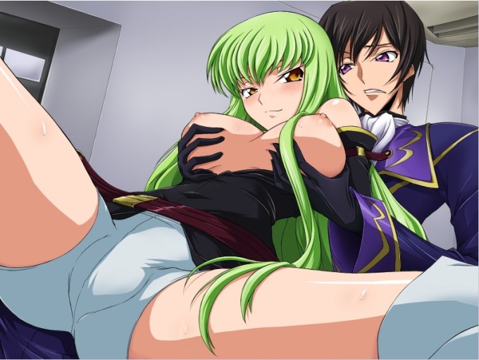 CC and Lelouch Lamperouge – Code Geass Hentai Image