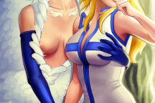 Lucy Heartfilia and Angel - Fairy Tail