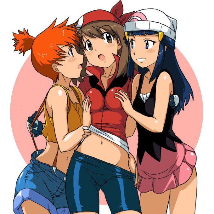 May, Haruka, Misty, Kasumi and Dawn, Hikari – Pokemon