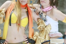 Rikku and Yuna – Final Fantasy Hentai Cosplay