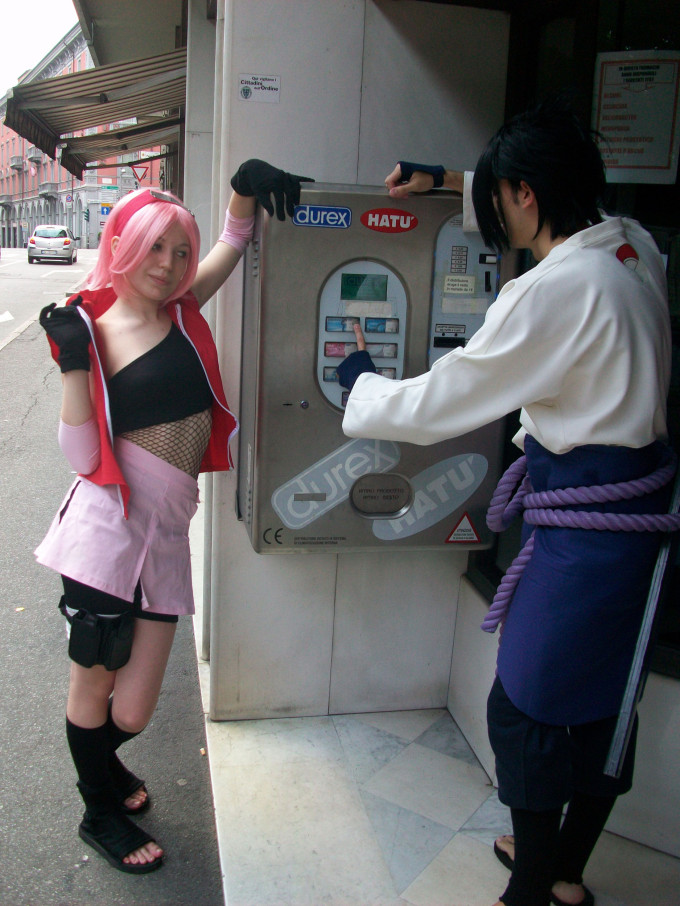 Sakura and Sasuke – Naruto Hentai Cosplay