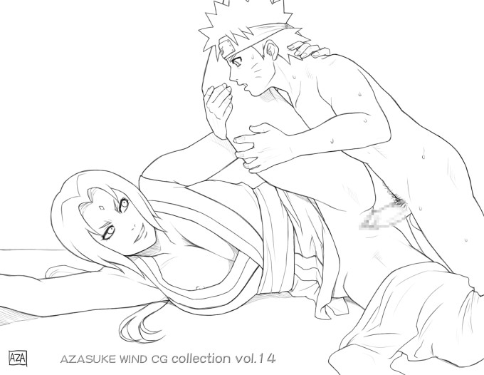 Uzumaki Naruto and Tsunade – Azasuke – Naruto