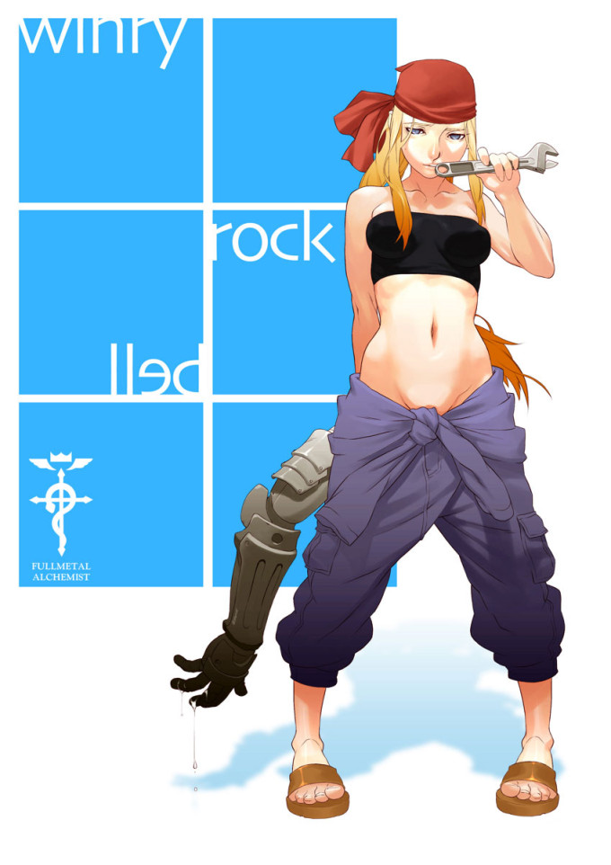 Winry Rockbell – Fullmetal Alchemist Hentai Image